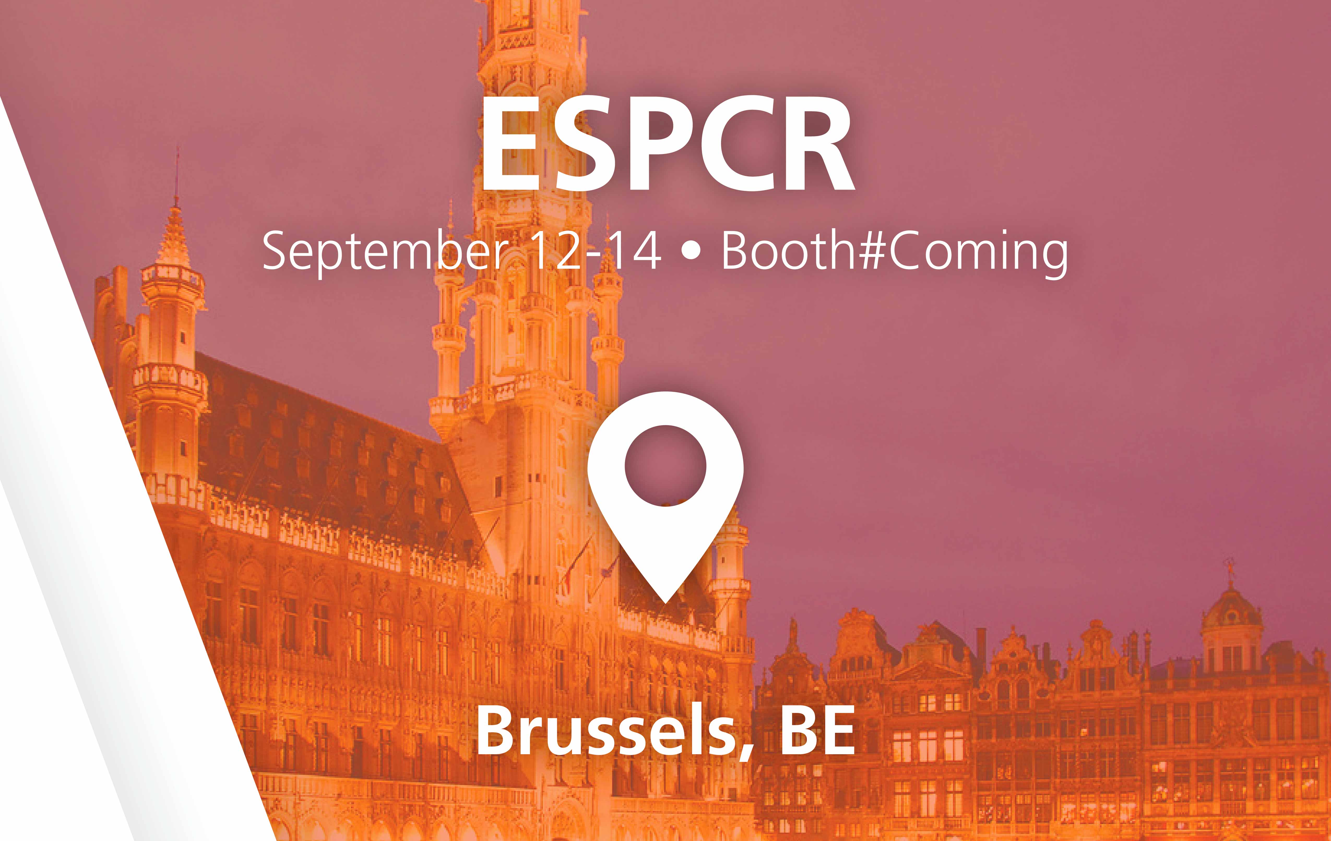ESPCR show - September 12-14 in Brussels, BE